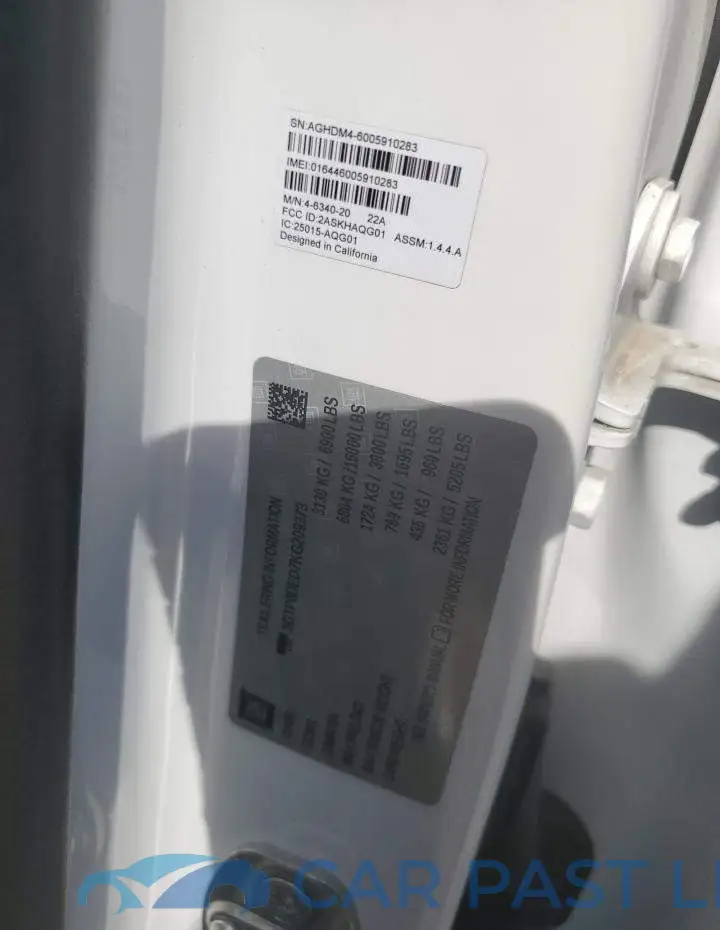 3GTP8DED7KG209373# 12