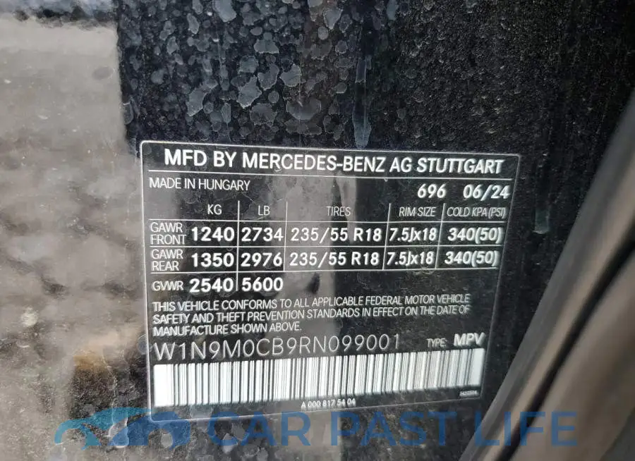 W1N9M0CB9RN099001# 13