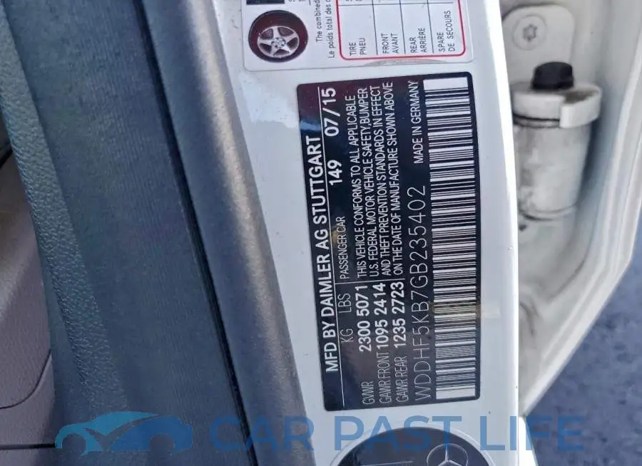 WDDHF5KB7GB235402# 13