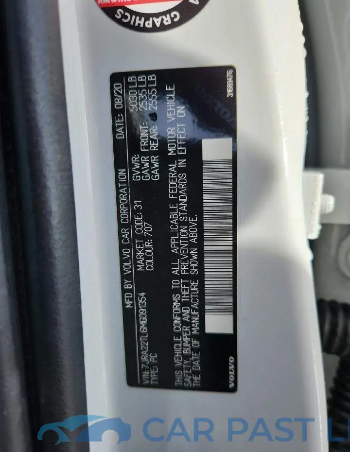 7JRA22TL6MG091354# 12