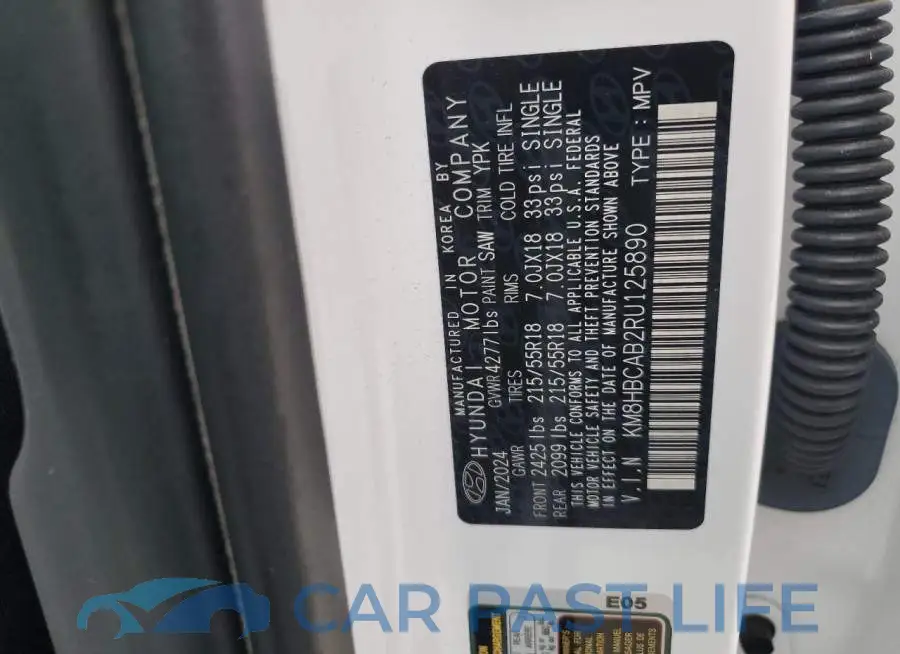 KM8HBCAB2RU125890# 12