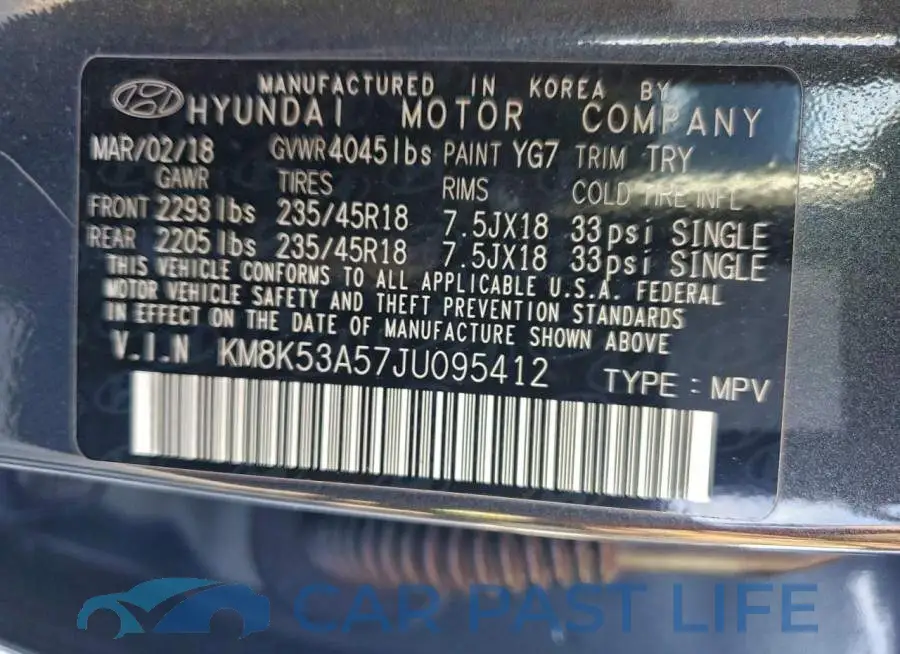 KM8K53A57JU095412# 14