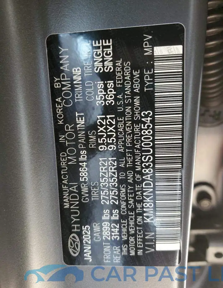 KM8KNDA83SU008543# 13