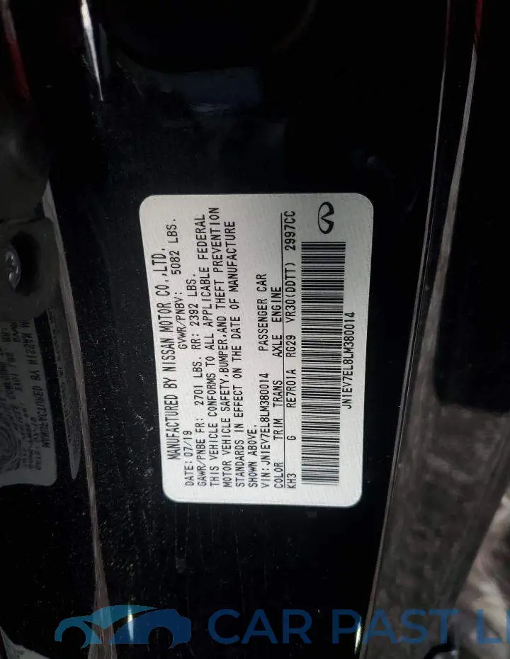 JN1EV7EL8LM380014# 12