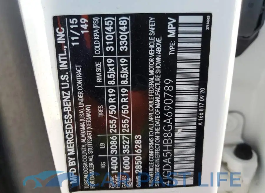 4JGDA5HB8GA690789# 13