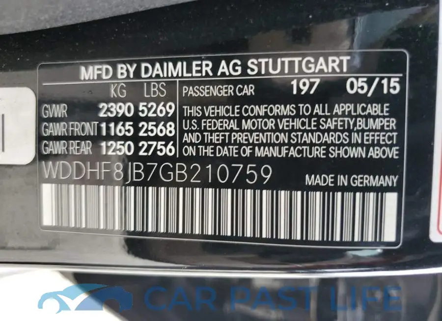 WDDHF8JB7GB210759# 13