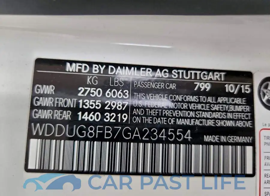 WDDUG8FB7GA234554# 13