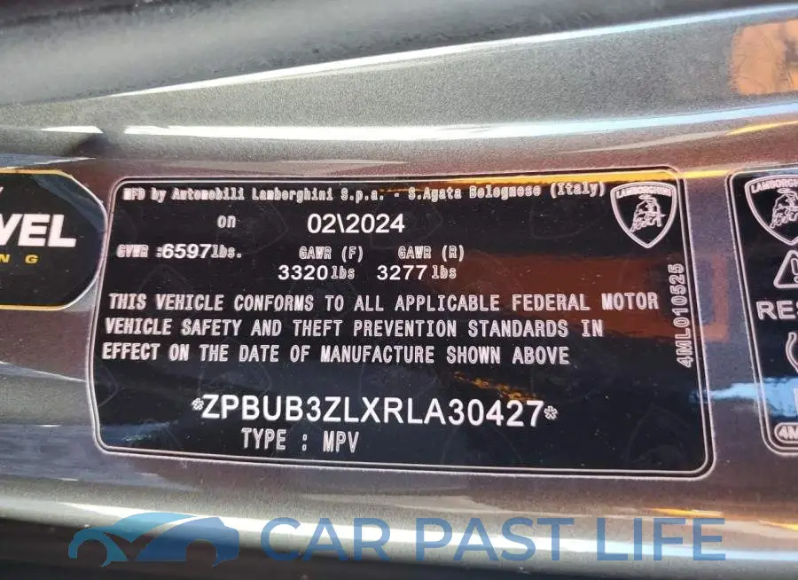 ZPBUB3ZLXRLA30427# 14