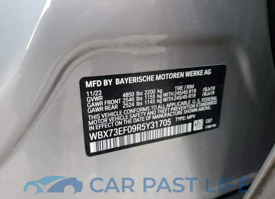 WBX73EF09R5Y31705# 13