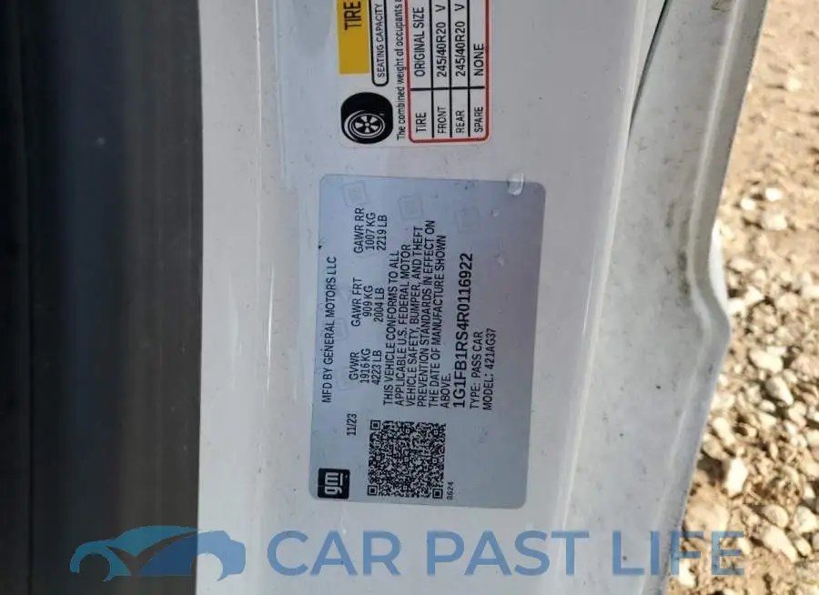 1G1FB1RS4R0116922# 12
