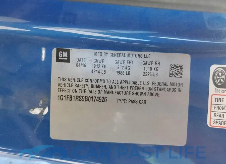 1G1FB1RS9G0174926# 13