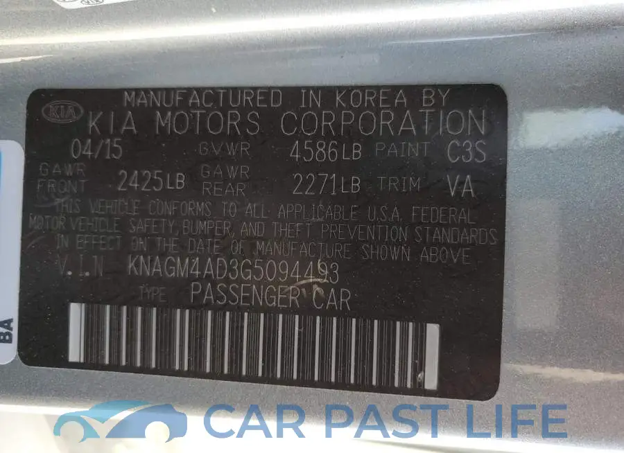 KNAGM4AD3G5094493# 13