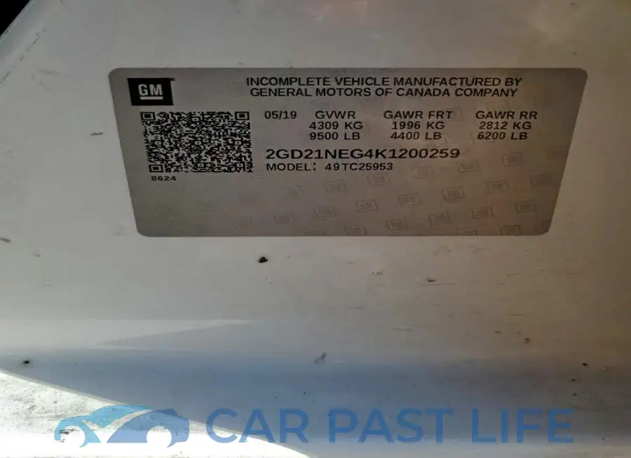 2GD21NEG4K1200259# 12