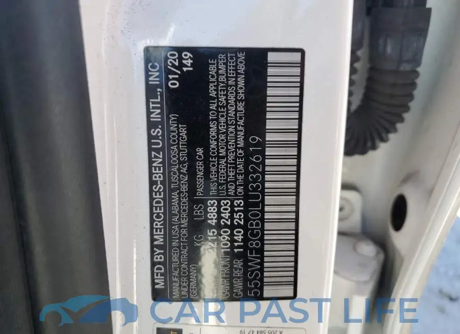 55SWF8GB0LU332619# 12