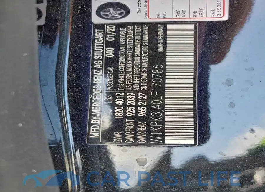 W1KPK3JA0LF170786# 12
