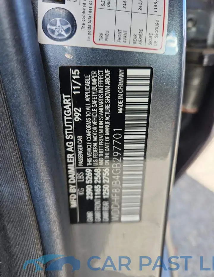 WDDHF8JB4GB297701# 13