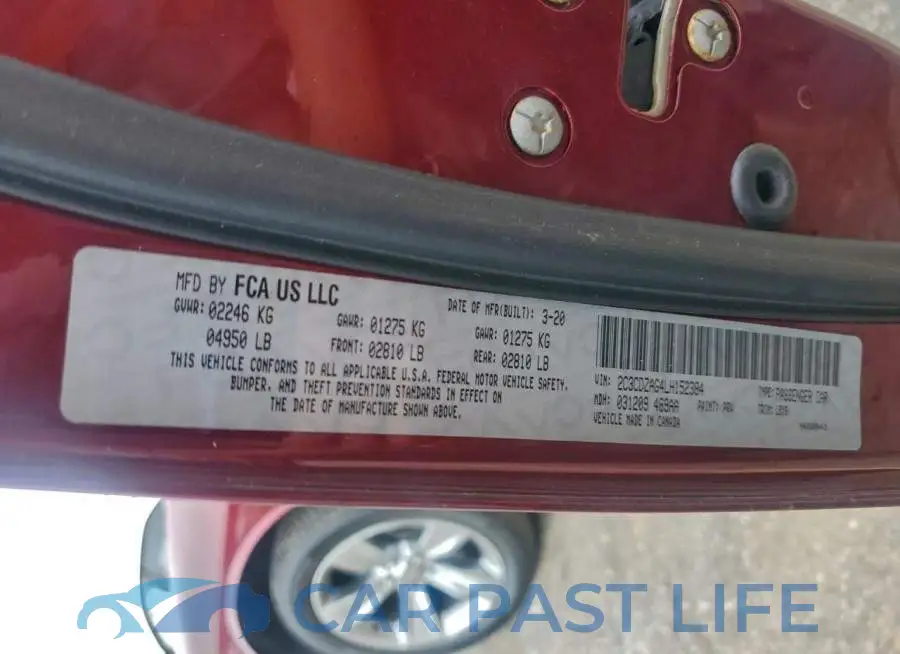 2C3CDZAG4LH152384# 12