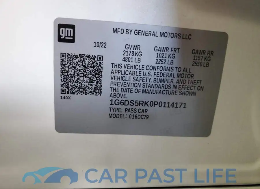 1G6DS5RK0P0114171# 12