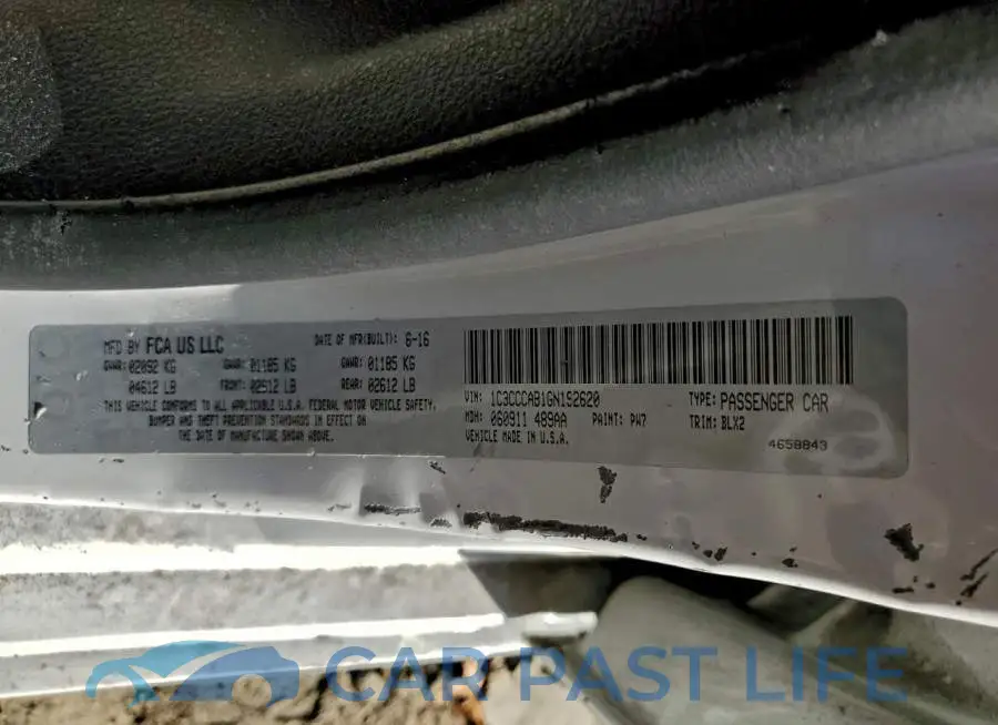 1C3CCCAB1GN192620# 13