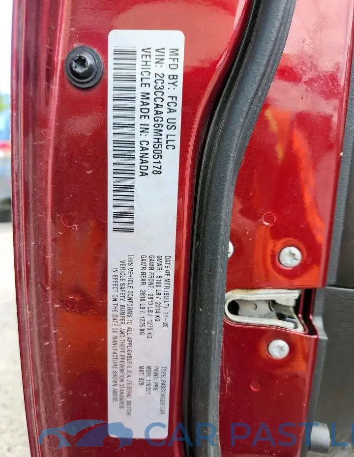 2C3CCAAG6MH505178# 12