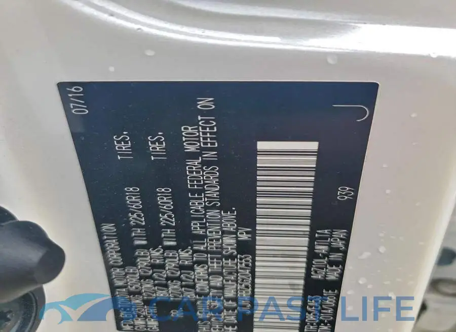 JTJYARBZ5G2047553# 12