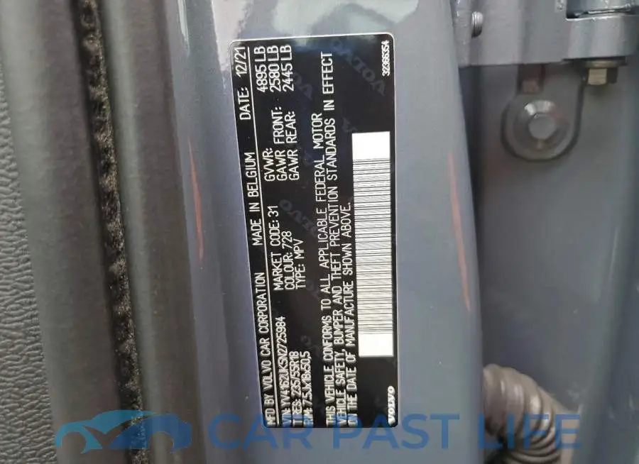 YV4162UK5N2725984# 13