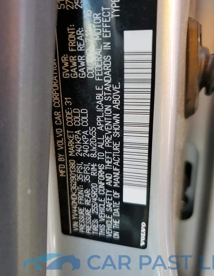 YV440MDK3G2901380# 14