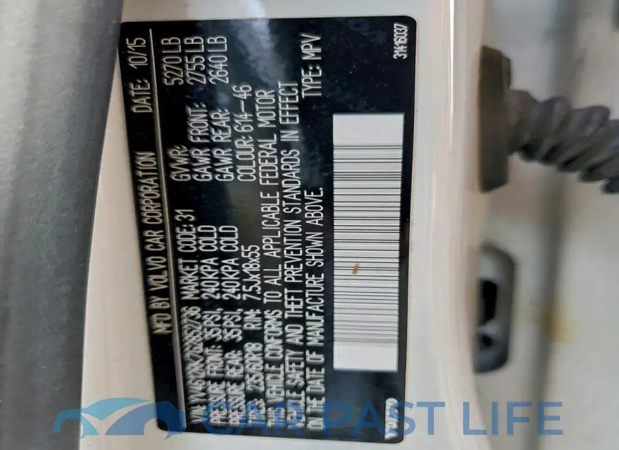 YV4612RK7G2852736# 14