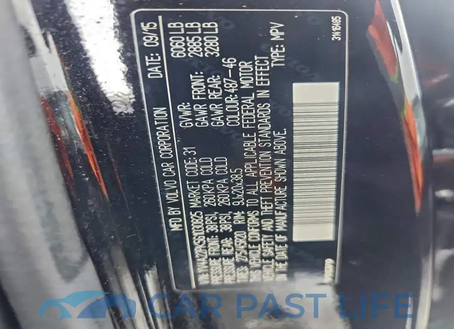 YV4A22PK5G1030825# 12