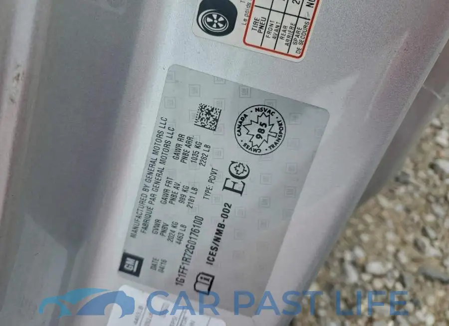 1G1FF1R72G0176100# 12