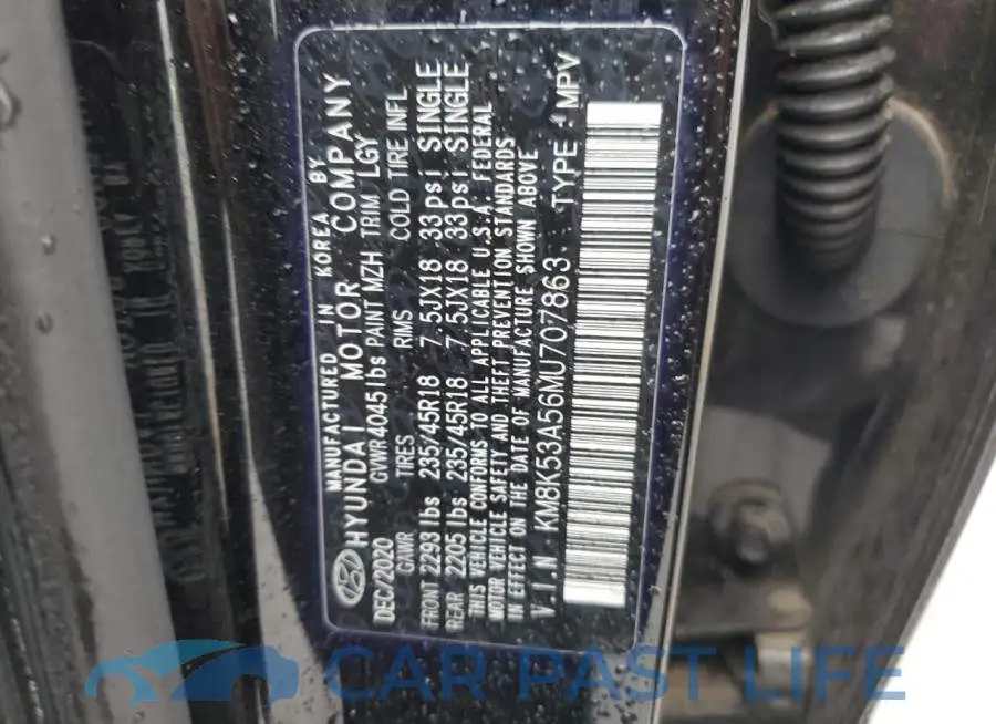 KM8K53A56MU707863# 13