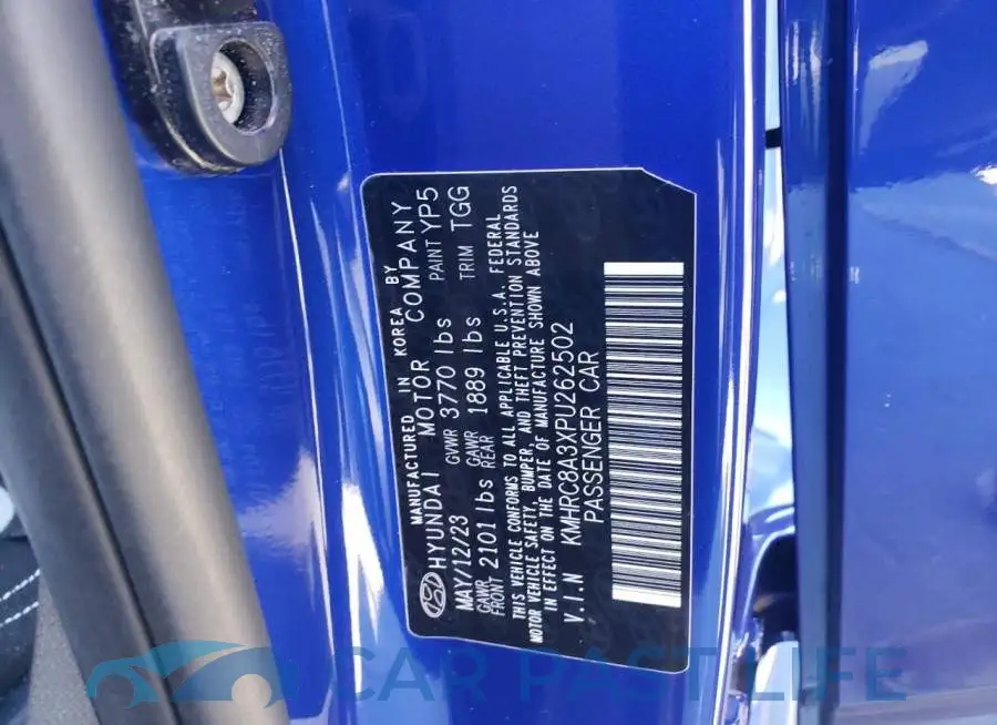 KMHRC8A3XPU262502# 14
