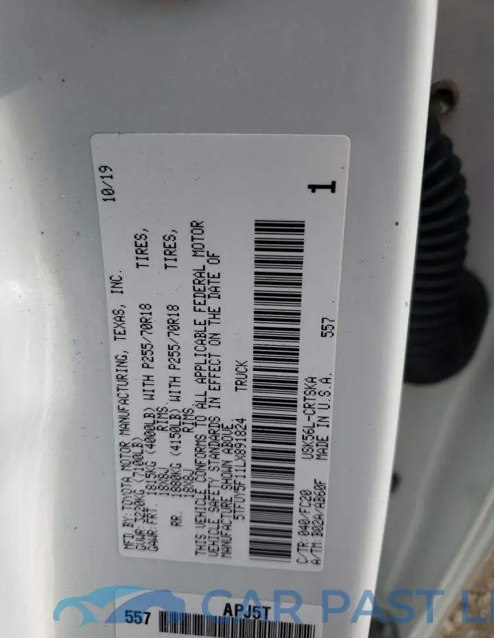 5TFUY5F11LX891824# 13
