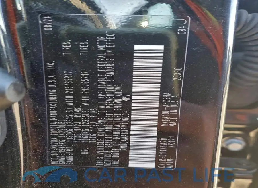 7MUCAAAG3RV106034# 13