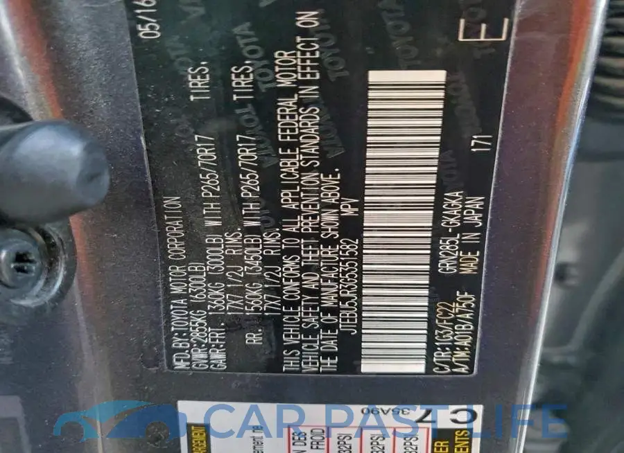 JTEBU5JR3G5351582# 14