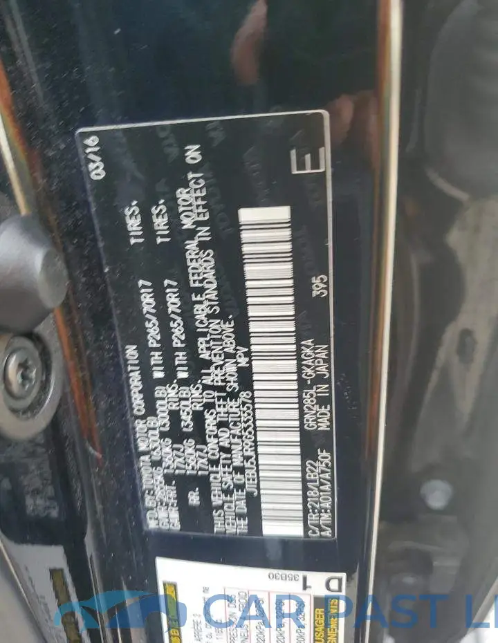 JTEBU5JR9G5335578# 13