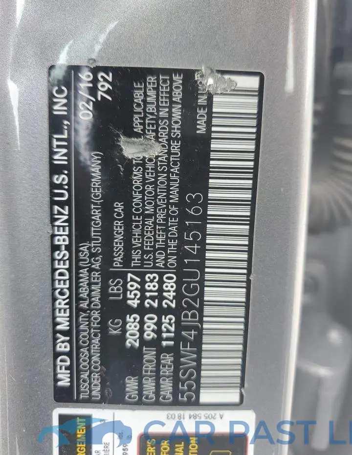 55SWF4JB2GU145163# 13