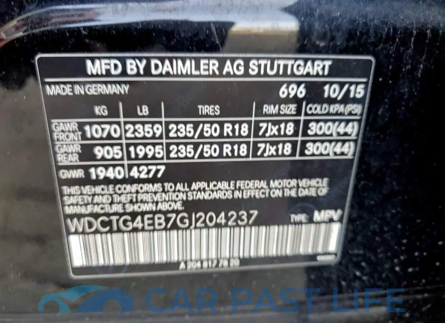 WDCTG4EB7GJ204237# 12