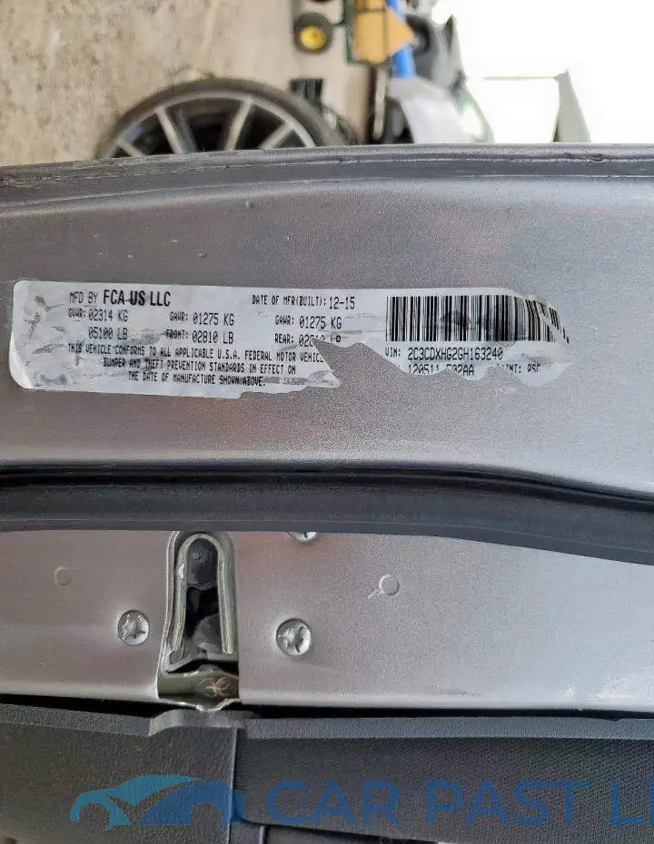 2C3CDXHG2GH163240# 13
