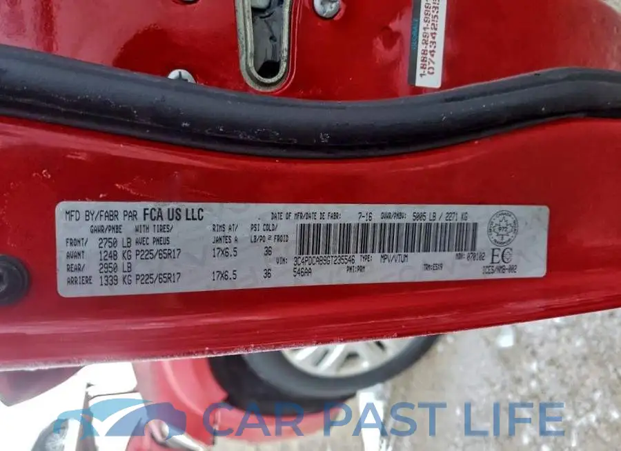 3C4PDCAB9GT235546# 13