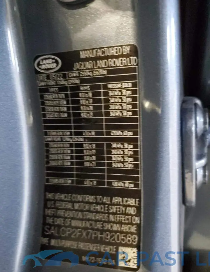 SALCP2FX7PH920589# 14