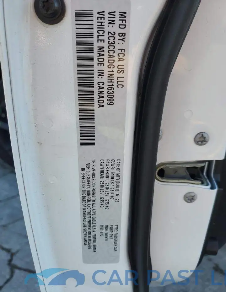 2C3CCADG1NH163099# 12