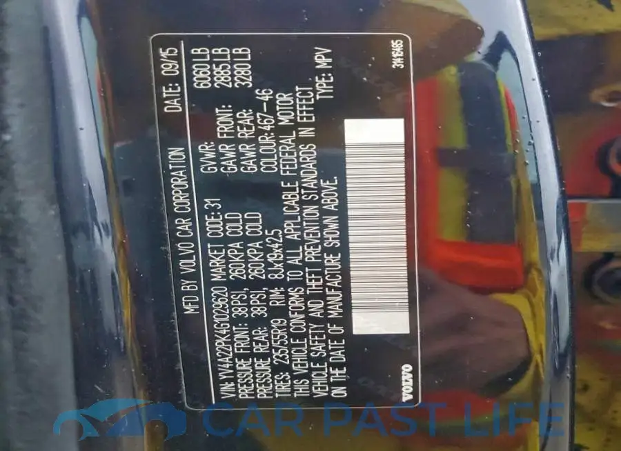 YV4A22PK4G1029620# 14