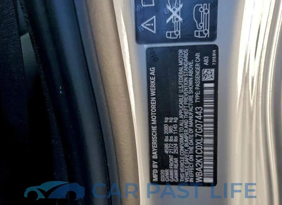 WBA2K1C0XL7G07443# 12