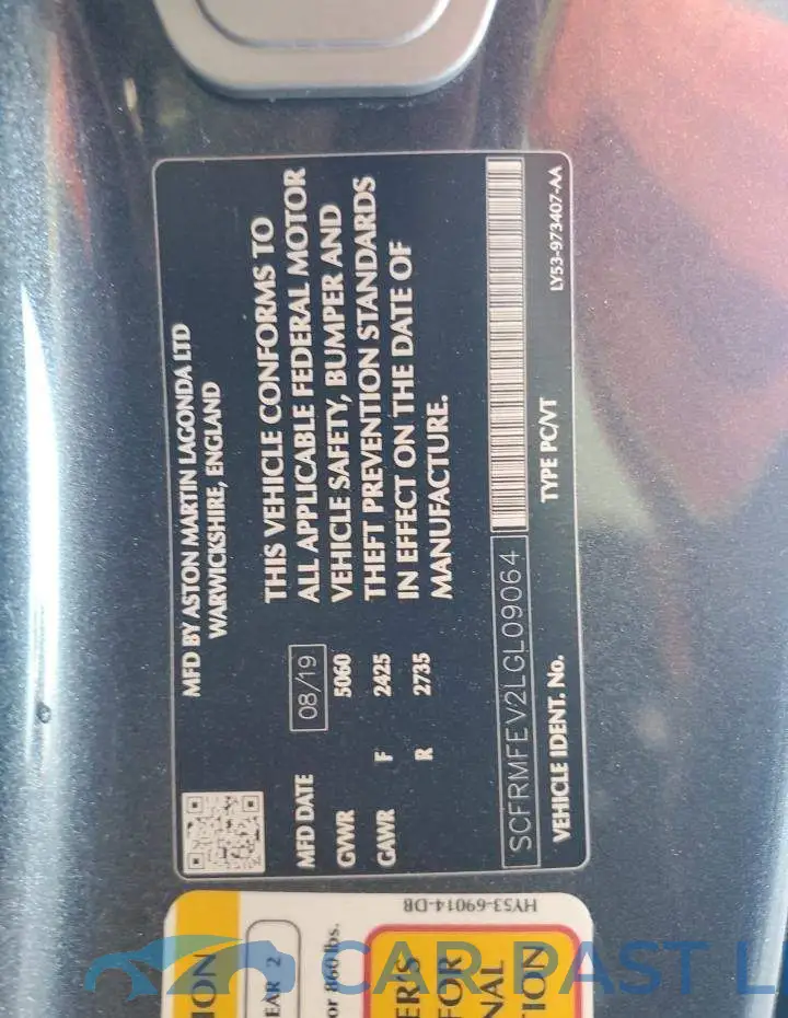 SCFRMFEV2LGL09064# 12