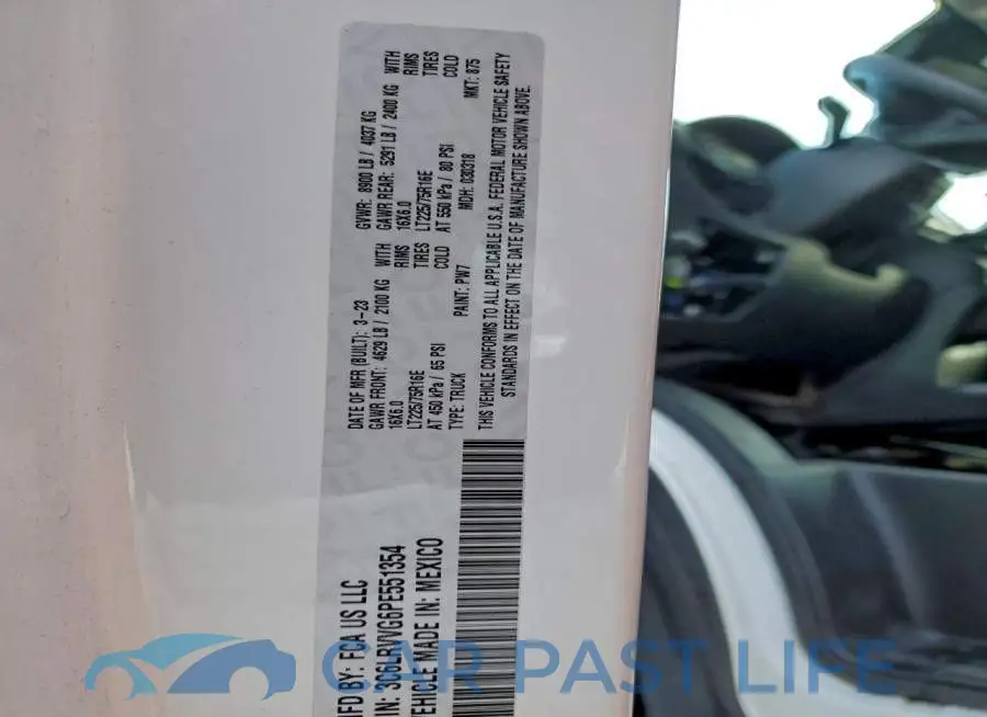 3C6LRVVG6PE551354# 13