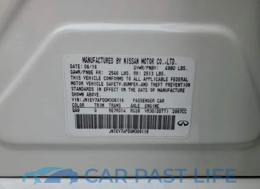 JN1EV7AP0GM306116# 12