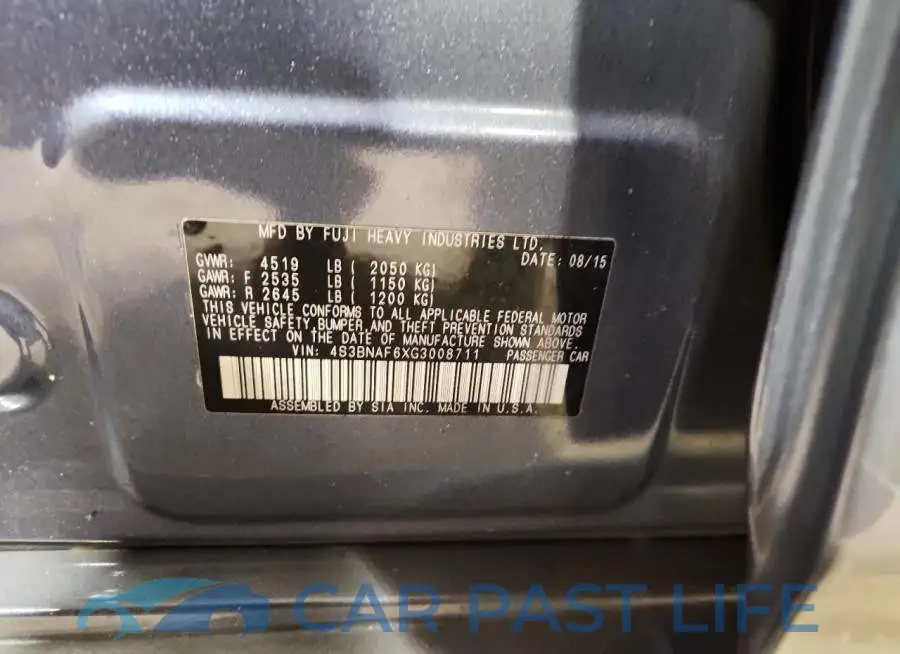 4S3BNAF6XG3008711# 12