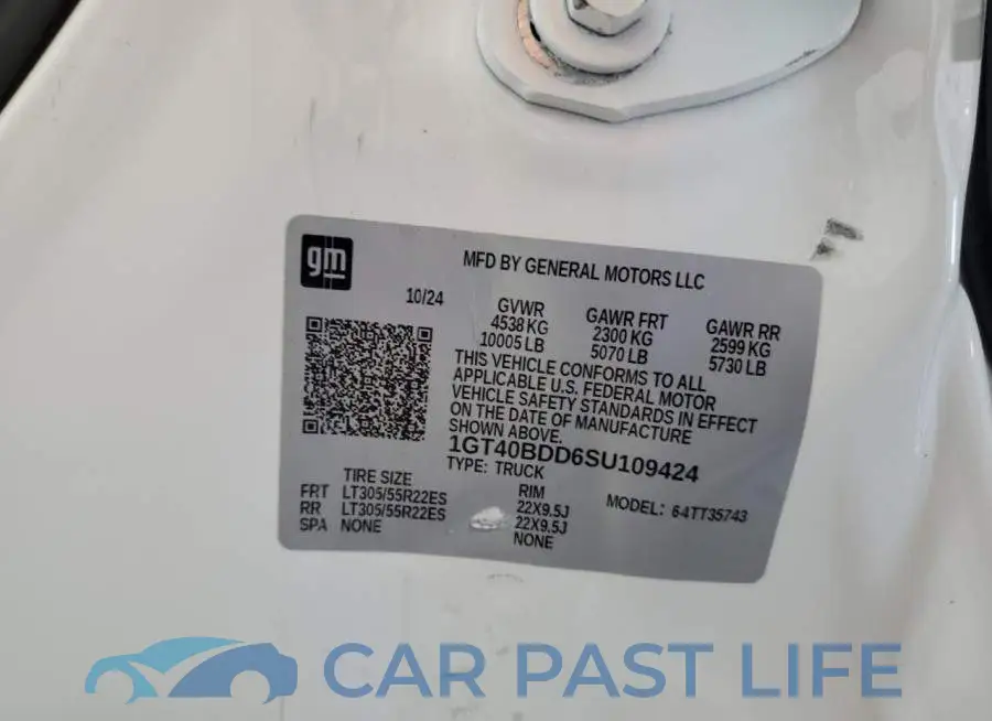 1GT40BDD6SU109424# 12