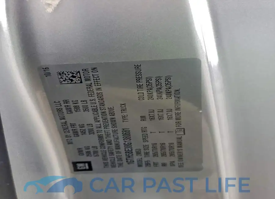 1GTH5BE38G1380681# 12